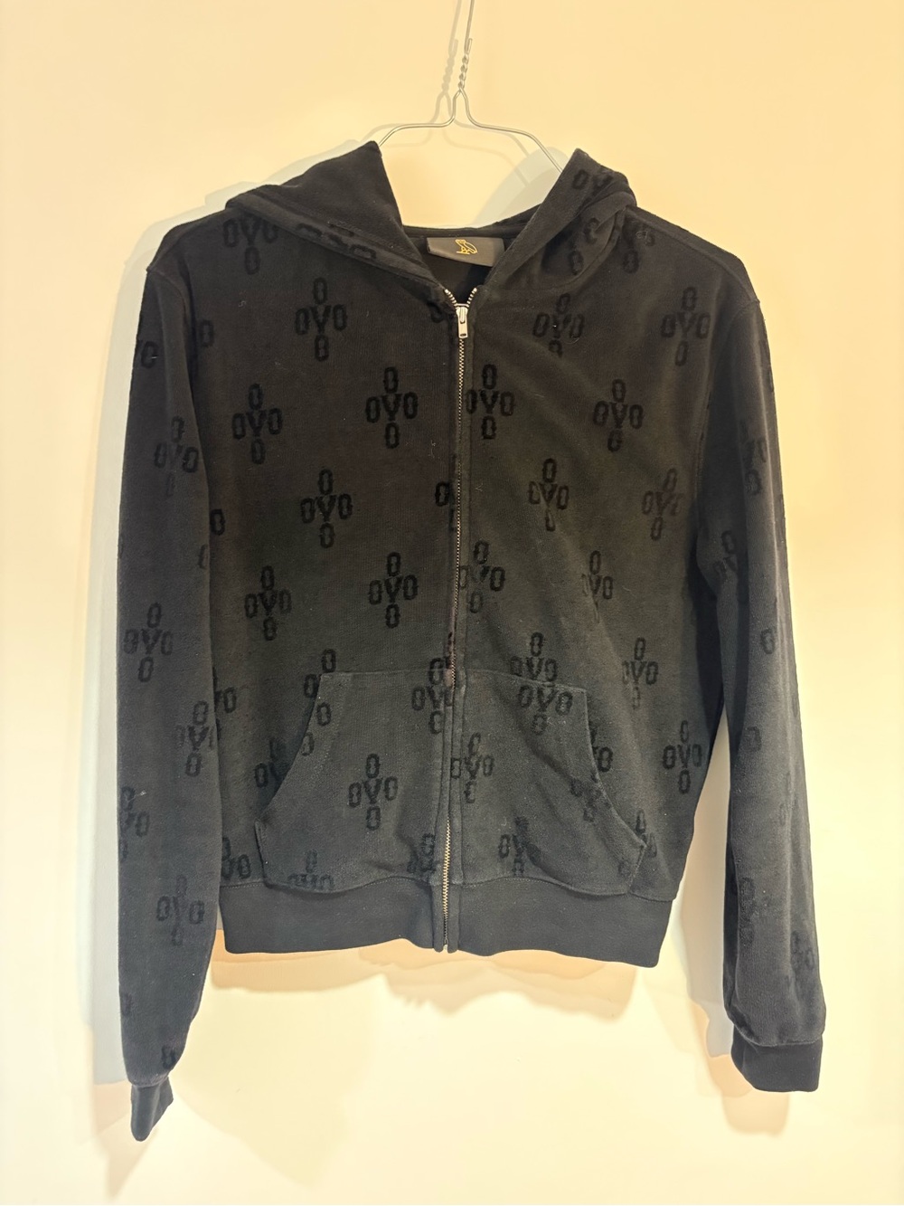OVO Black Full-Zip Hooded Jacket